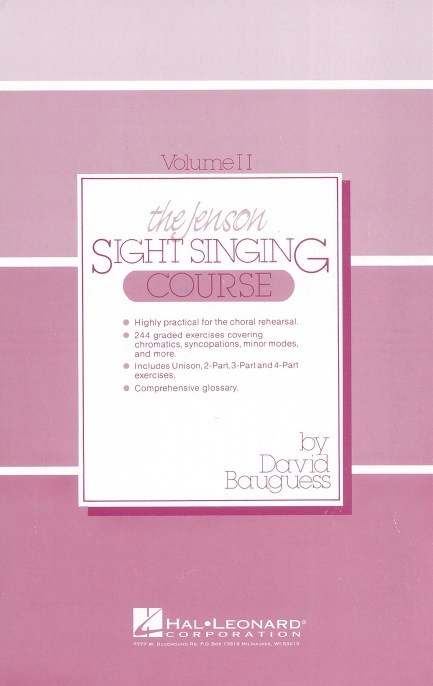 The Jenson Sight Singing Course: Student Book (Vol. II)