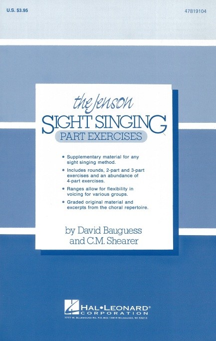 The Jenson Sight Singing Course: Part Exercises (Vol. I)