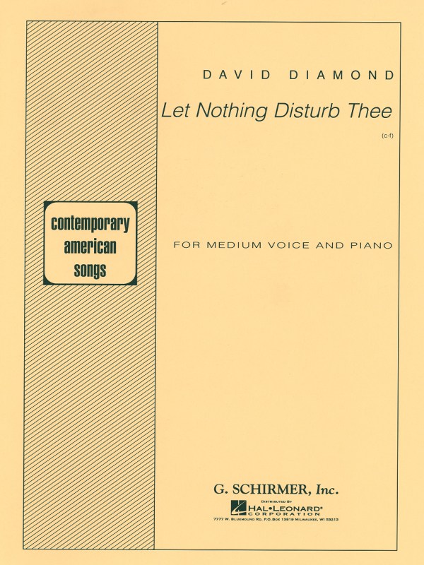 Let Nothing Disturb Thee