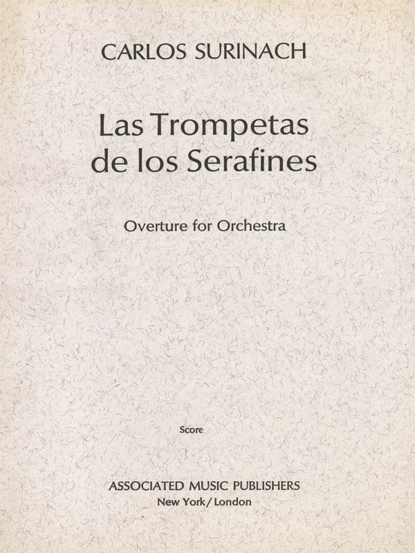 Las Trompetas De Los Serafines Orch Score