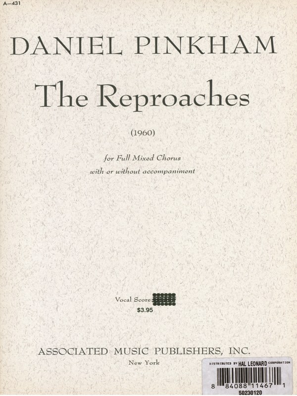 Reproaches (1960)