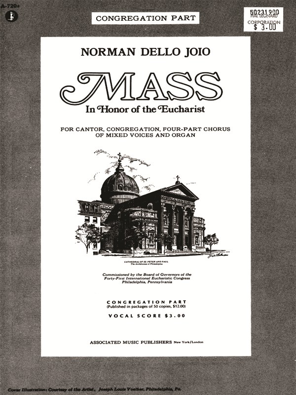 Eucharist Mass - Congregationset Of Congregation Parts