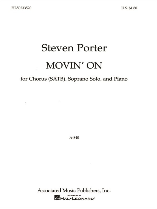 Movin On /Sop Solo/Pno