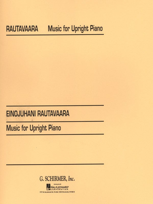 Music For Upright Piano Composer's Autograph Series