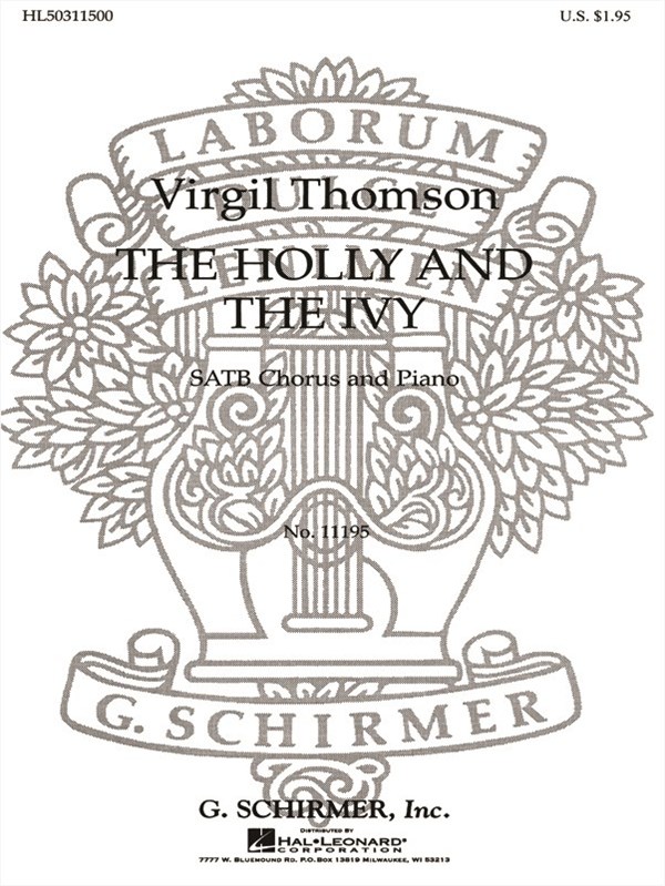Holly And The Ivy SATB With Piano Accomp.