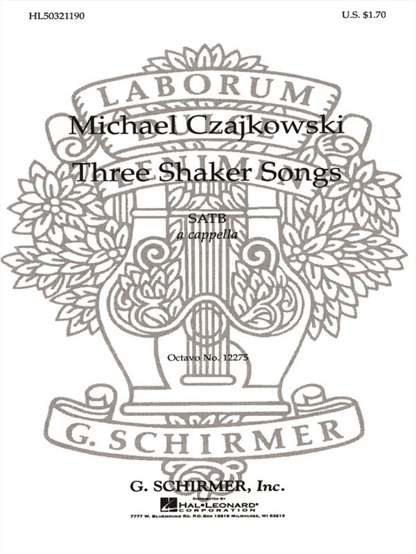 3 Shaker Songs Unac