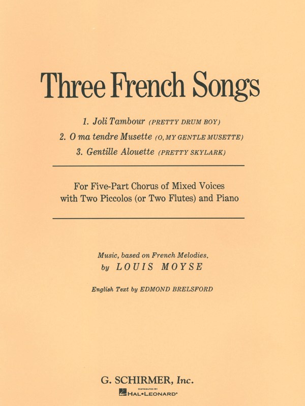 3 French Songs