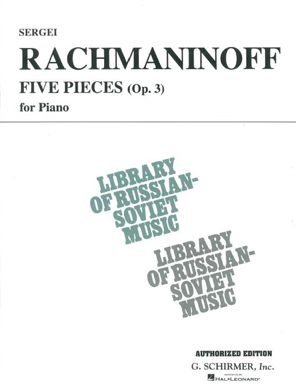 5 Pieces: Op. 3 (VAAP Edition)