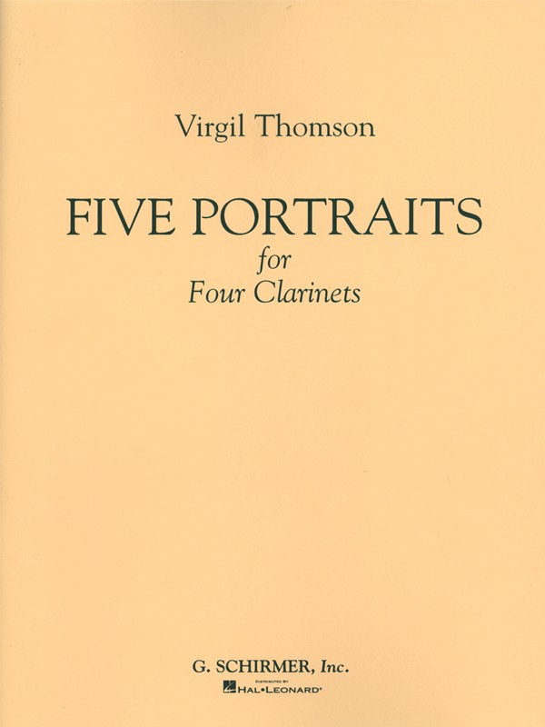 5 Portraits for 4 Clarinets