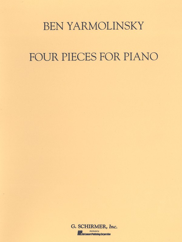Four Pieces for Piano