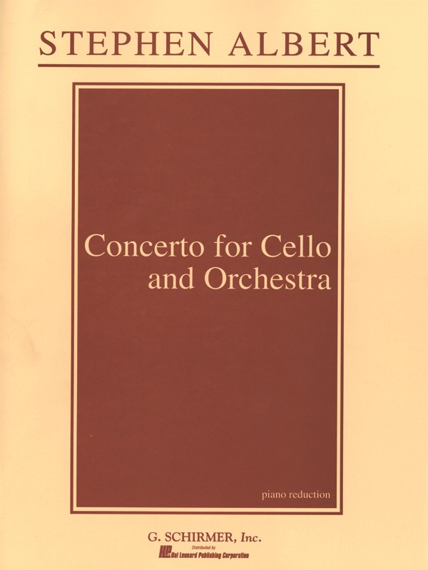 Concerto for Cello and Orchestra (Cello / Orchestra / Piano)