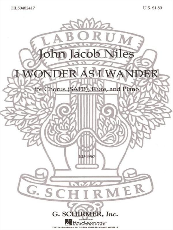 I Wonder As I Wander