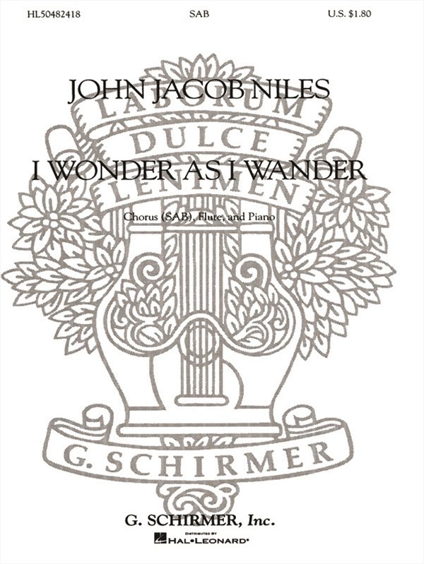 I Wonder as I Wander