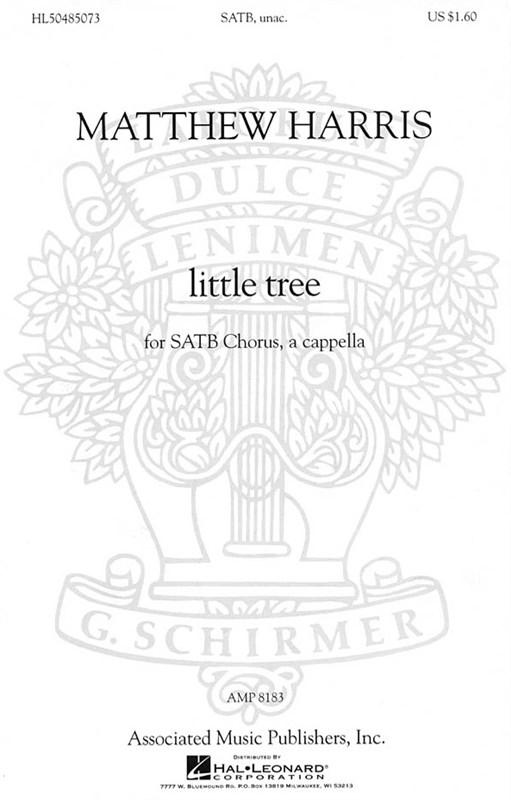 Matthew Harris: Little Tree (From Chansons Innocentes)