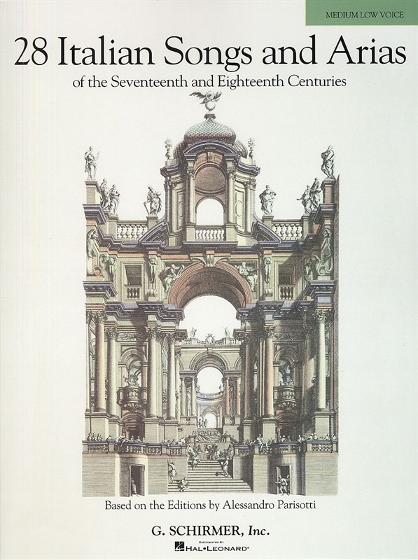 28 Italian Songs And Arias Of The 17th And 18th Centuries - Medium Low Voice (Book Only)