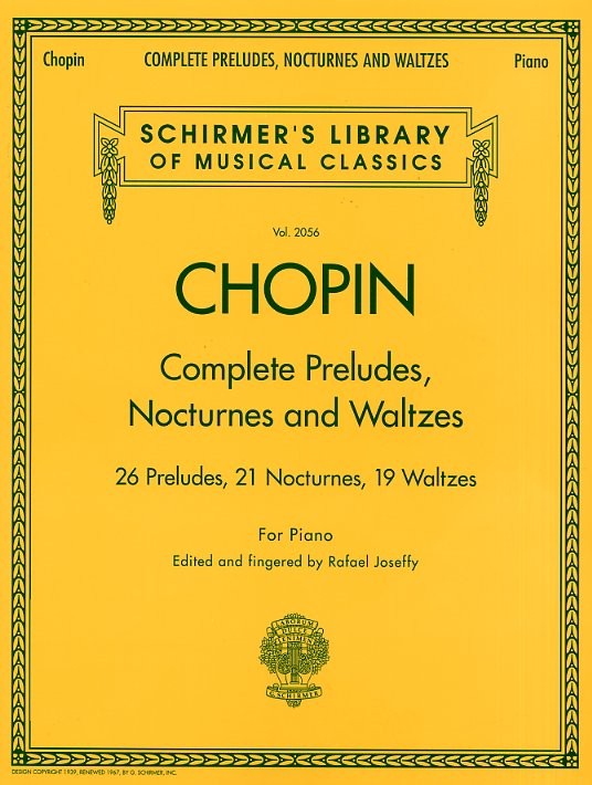 Frederic Chopin: Complete Preludes, Nocturnes And Waltzes (Updated Edition)