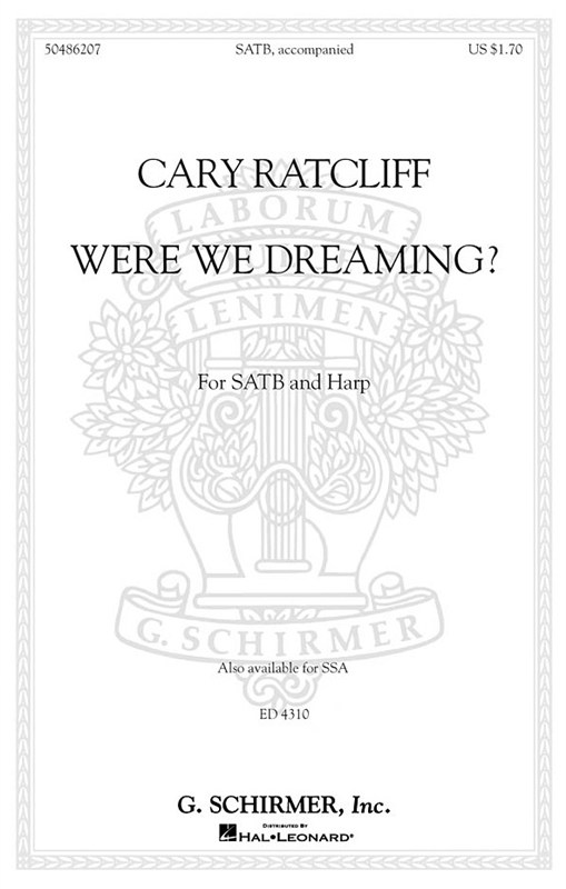 Cary Ratcliff: Were We Dreaming?