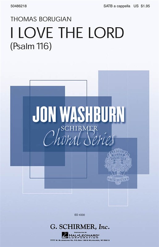 Thomas Borugian: I Love The Lord (Psalm 116)