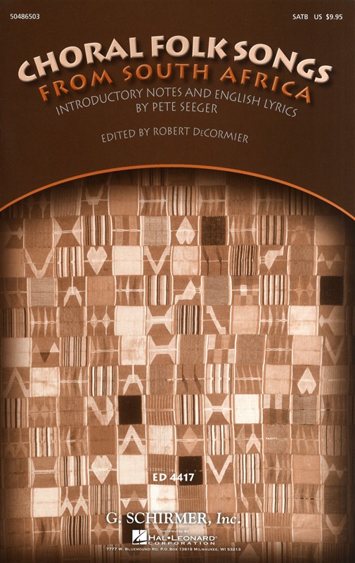 Choral Folk Songs From South Africa