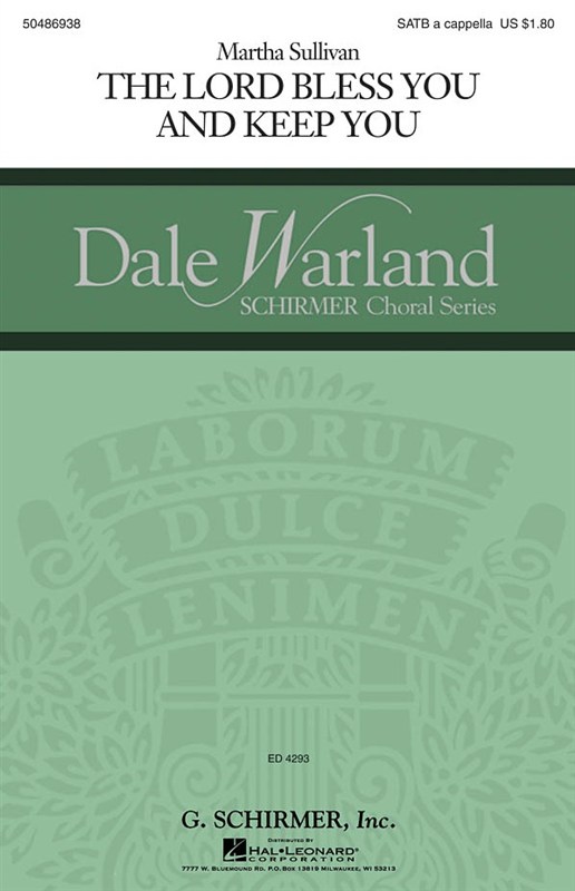Martha Sullivan: The Lord Bless You And Keep You