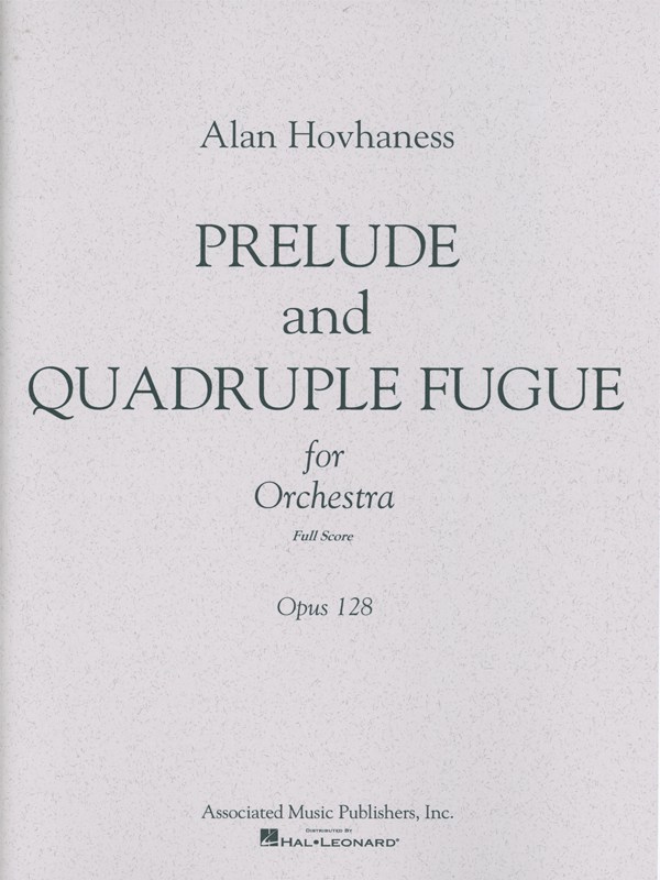 Prelude & Quadruple Fugue, Op. 128