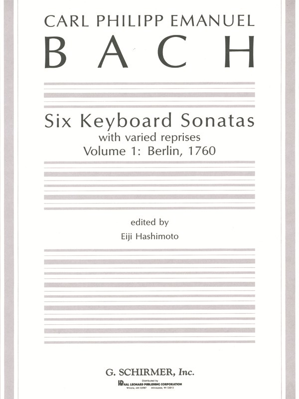 Six Keyboard Sonatas - Volume 1: Berlin, 1760 (with varied reprises)