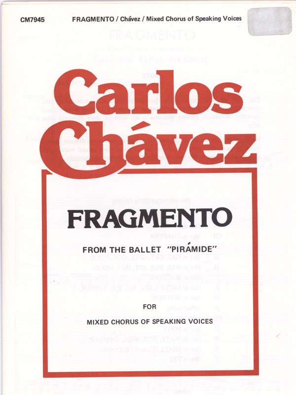 Fragmento Speaking Chor