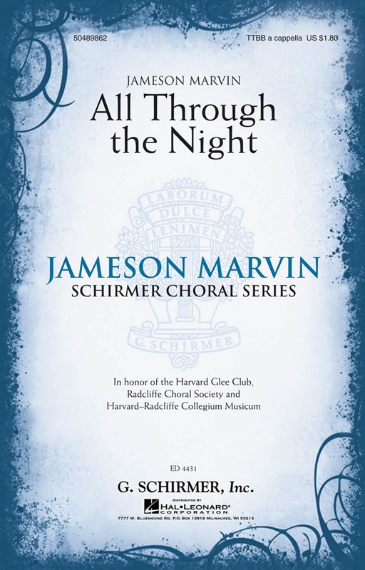 Arr. Jameson Marvin: All Through The Night