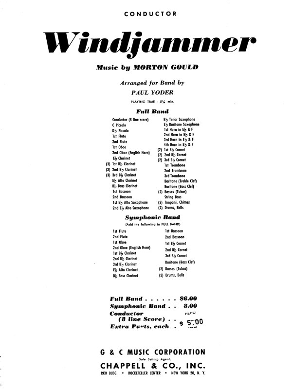 Windjammer Highlights
