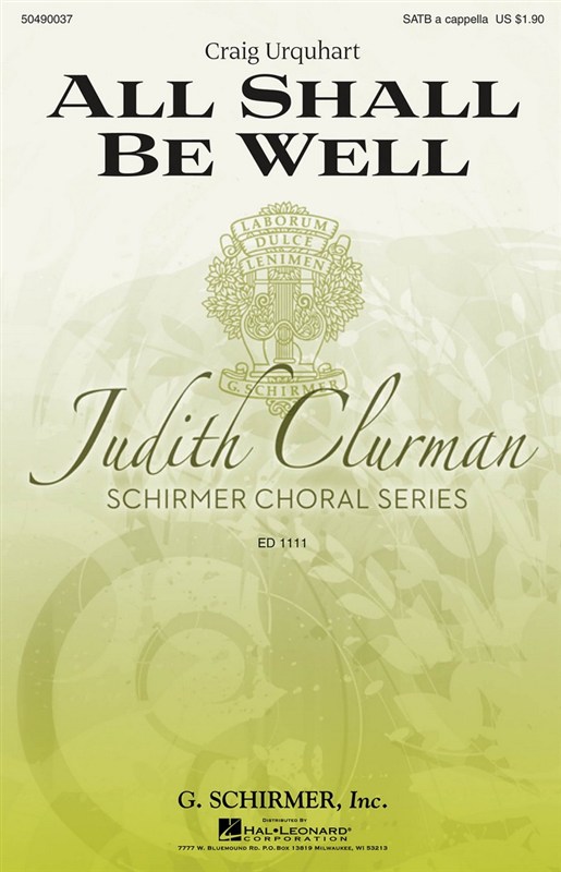 Craig Urquhart: All Shall Be Well