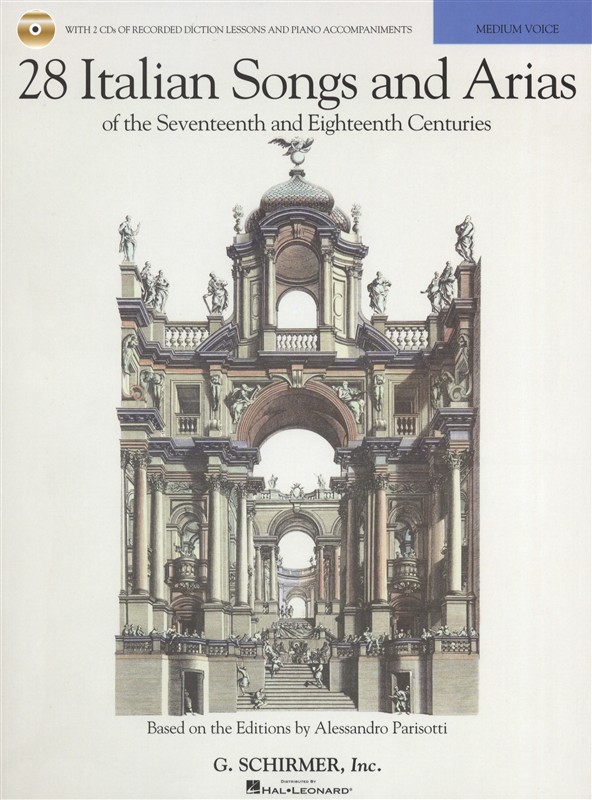 28 Italian Songs And Arias Of The 17th And 18th Centuries - Medium Voice (Book/2 CDs)