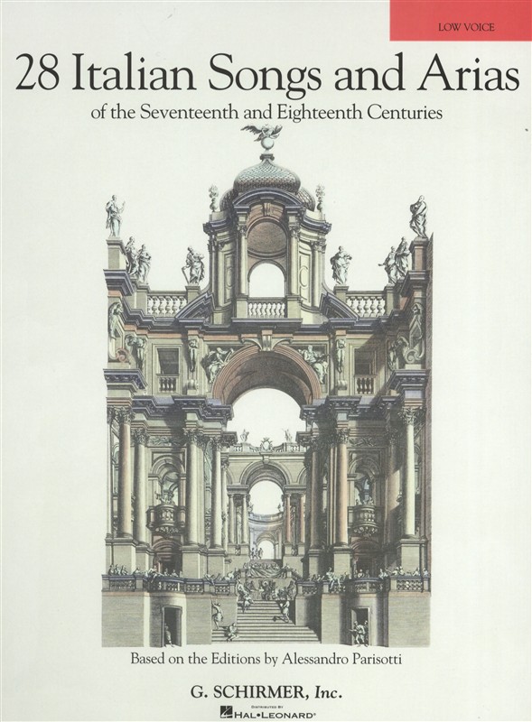28 Italian Songs And Arias Of The 17th And 18th Centuries - Low Voice (Book Only)