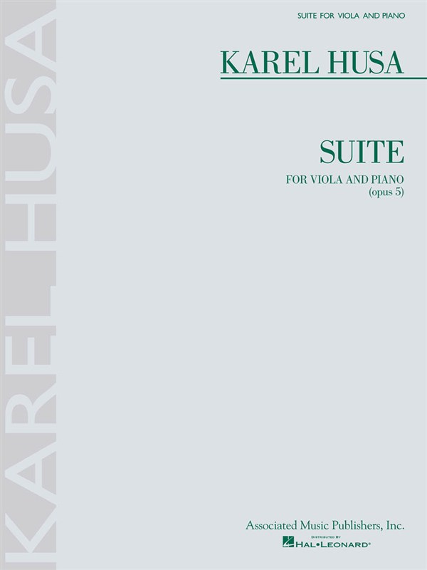 Karel Husa: Suite For Viola And Piano Op.5