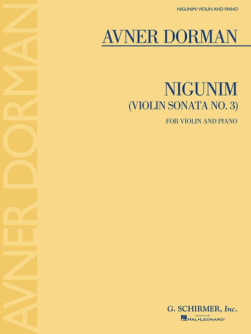 Dorman Nigunim Vln/Pf Sc/Pt