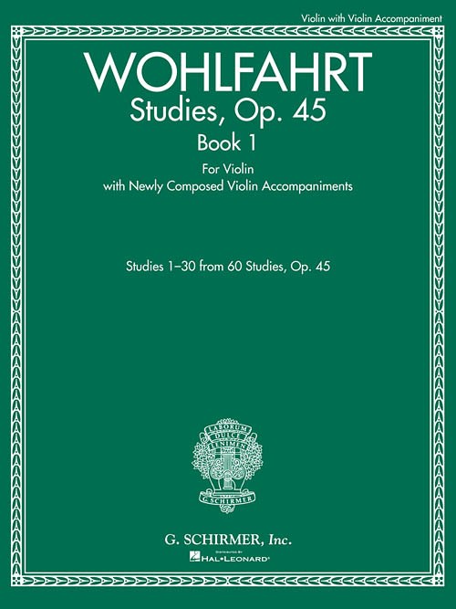 Franz Wohlfahrt: Studies, Op. 45 – Book I