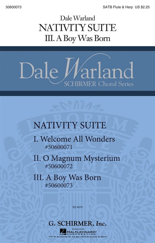 Dale Warland: A Boy Was Born