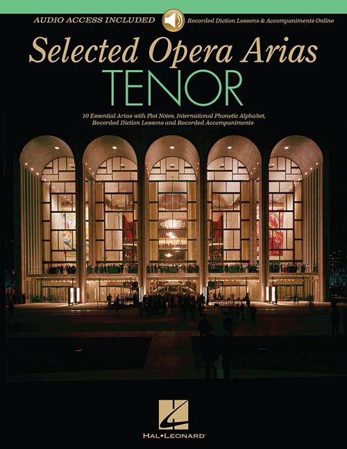 Selected Opera Arias Tenor Edition (Book/Online Audio)