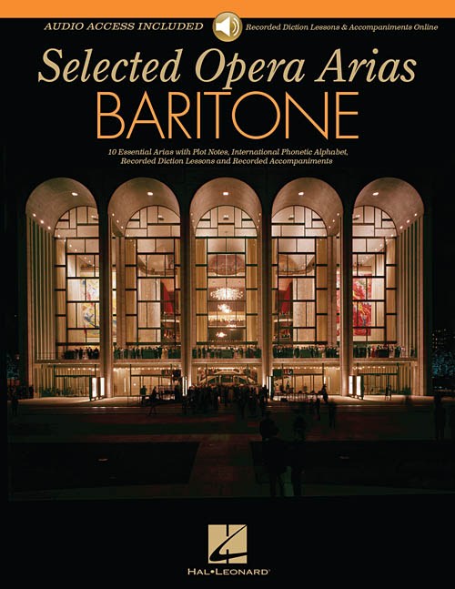 Selected Opera Arias Baritone Edition (Book/Online Audio)
