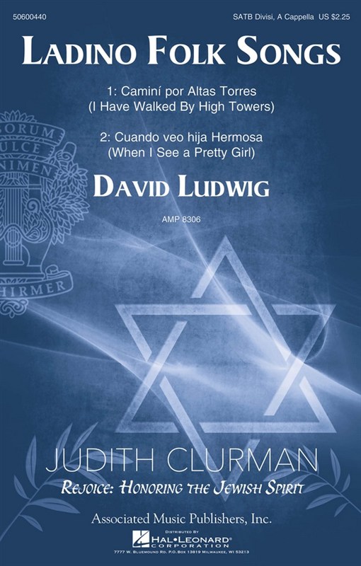 Arr. David Ludwig: Ladino Folk Songs