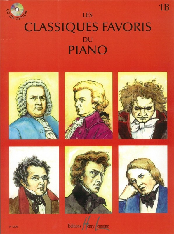 Les Classiques Favoris Du Piano - Volume 1B