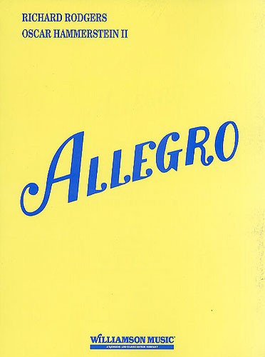 Rodgers & Hammerstein: Allegro (Vocal Score)