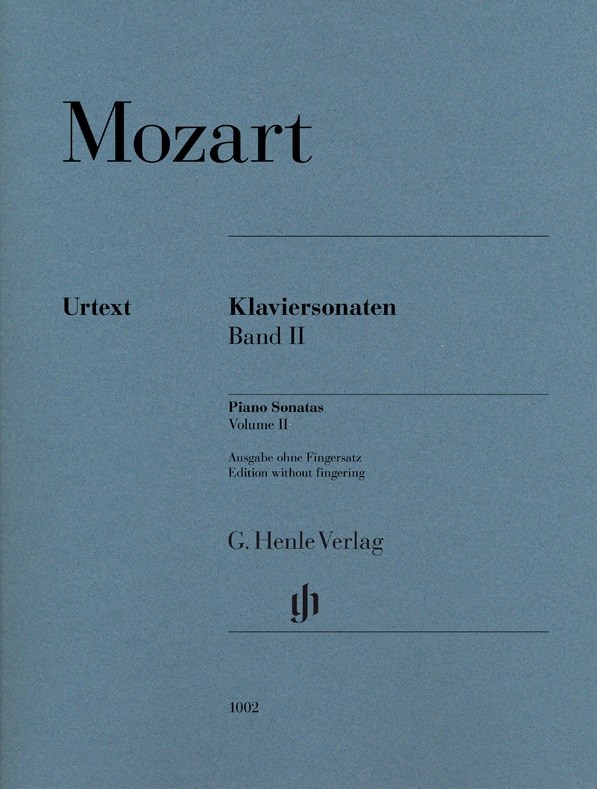 Wolfgang Amadeus Mozart: Piano Sonatas, Volume II