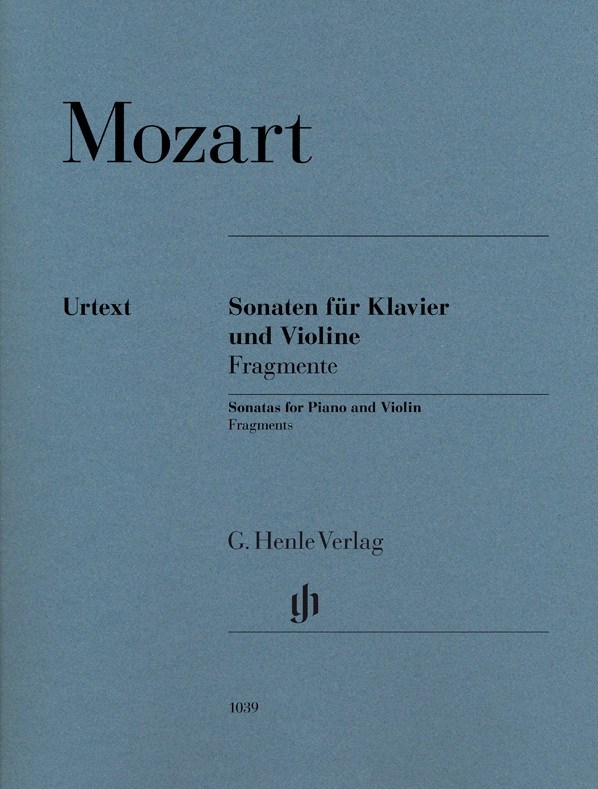 W. A. Mozart: Violin Sonatas - Fragments