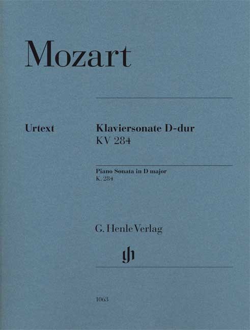 W.A. Mozart: Piano Sonata In D K.284 (205b) - Urtext