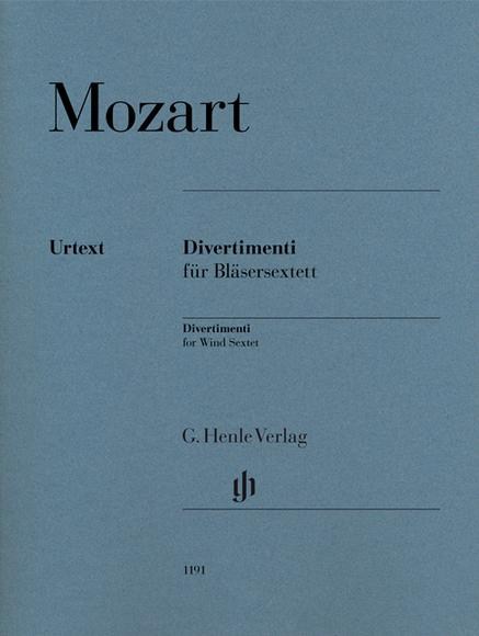 Mozart Divertimenti Wind Sextet Bk