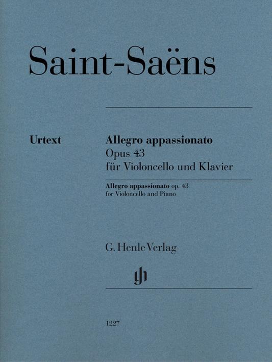 Camille Saint-Saëns: Allegro Appassionato Op. 43 For Violoncello And Piano (Henle Urtext Edition)