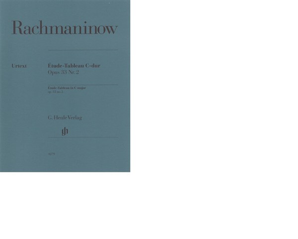 Sergei Rachmaninoff: Étude-Tableau In C Op. 33 No. 2