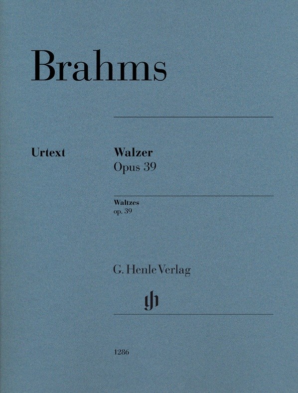 Johannes Brahms: Waltzes Op. 39
