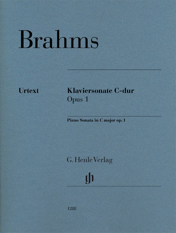 Johannes Brahms: Piano Sonata In C Op. 1