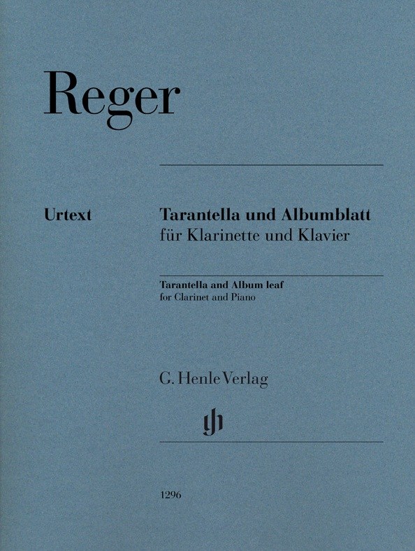 Max Reger: Tarantella And Album Leaf
